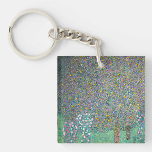 Gustav Klimt - Rosebuskar under Träd