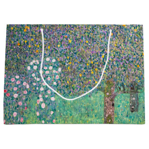 Gustav Klimt - Rosebuskar under Träd