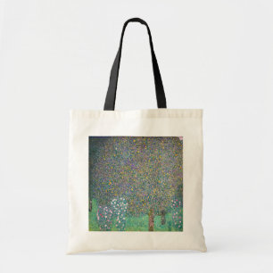 Gustav Klimt - Rosebuskar under Träd Tygkasse