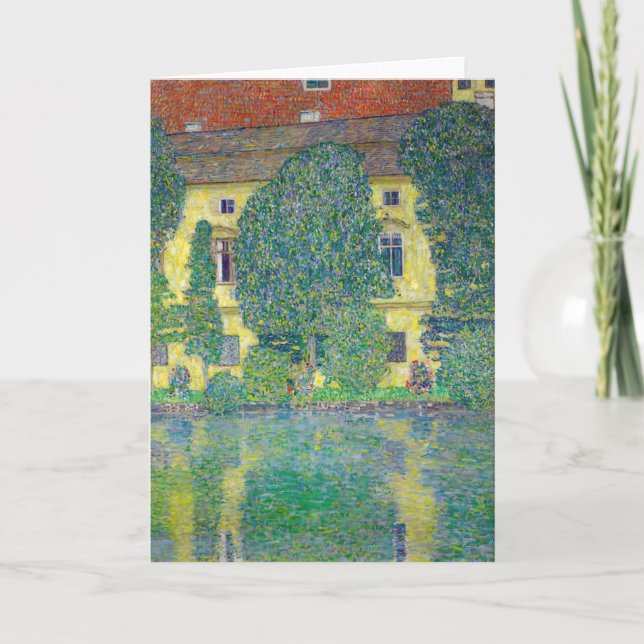 Gustav Klimt - Schloss Kammer am Attersee III Kort (Framsida)