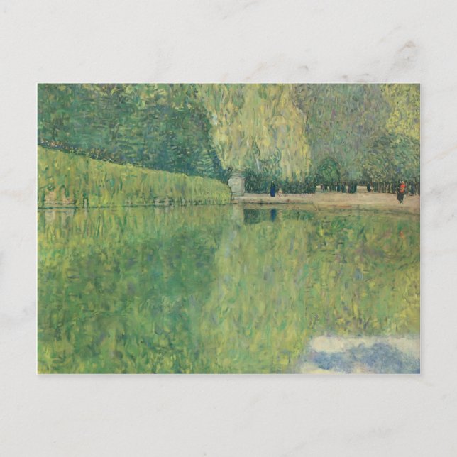 Gustav Klimt- Schönbrunn-parken Vykort (Framsida)