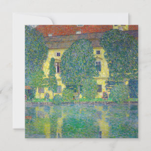Gustav Klimt - Slott Kammer am Attersee III Tack Kort