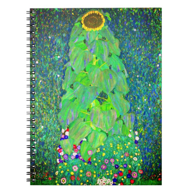 Gustav Klimt Solros Anteckningsbok (Framsidan)