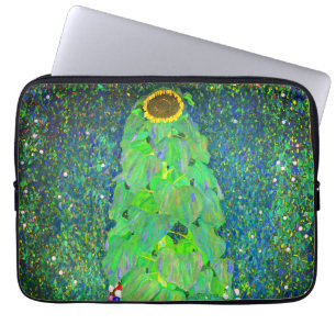 Gustav Klimt Solros Laptop Fodral