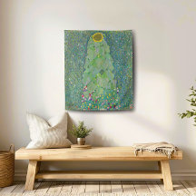 Gustav Klimt Solros, Vintage Blomsterträdgård