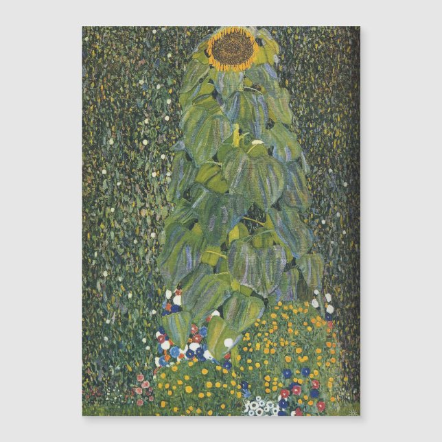 Gustav Klimt - Solrosblomman (Framsida)