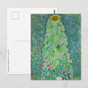 Gustav Klimt - Solrosen Vykort