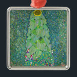 Gustav Klimt - Solrossen Julgransprydnad Metall<br><div class="desc">Solrossen - Gustav Klimt,  Oil on Canvas,  1907</div>