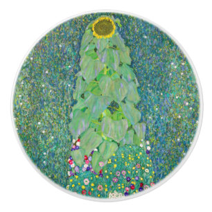 Gustav Klimt - Solrossen Knopp