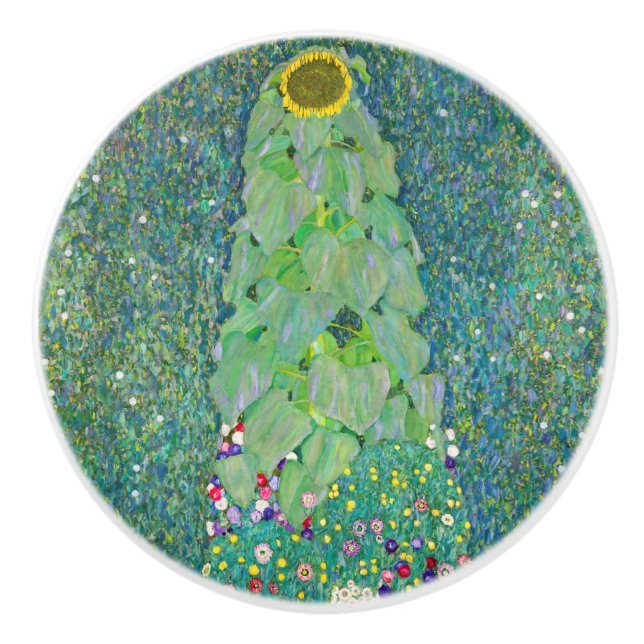 Gustav Klimt - Solrossen Knopp (Framsidan)