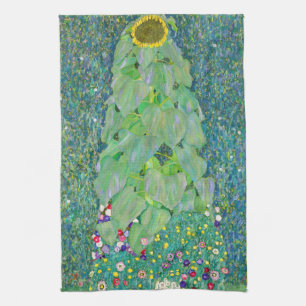 Gustav Klimt - Solrossen Kökshandduk