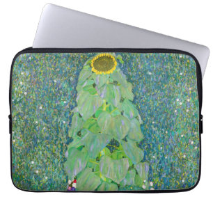 Gustav Klimt - Solrossen Laptop Fodral