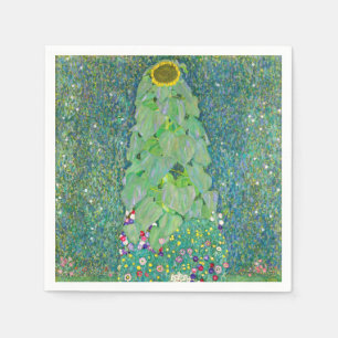 Gustav Klimt - Solrossen Pappersservett