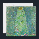 Gustav Klimt - Solrossen Tack Kort<br><div class="desc">Solrossen - Gustav Klimt,  Oil on Canvas,  1907</div>