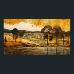Gustav Klimt Stil liggande Poster<br><div class="desc">Gustav Klimt Stil liggande</div>