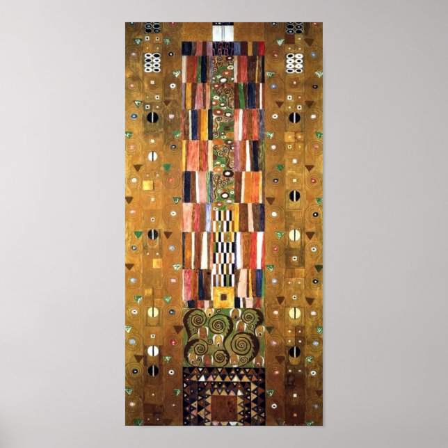 Gustav Klimt Stoclet Frieze Dekor (Framsidan)