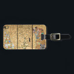 Gustav Klimt - Stoclet Frieze Livets träd Bagagebricka<br><div class="desc">Stoclet Frieze Triptych: Livets träd,  Fulfillment,  Expectation - Gustav Klimt,  Cardboard,  1909</div>
