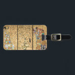 Gustav Klimt - Stoclet Frieze Livets träd Bagagebricka<br><div class="desc">Stoclet Frieze Triptych: Livets träd,  Fulfillment,  Expectation - Gustav Klimt,  Cardboard,  1909</div>
