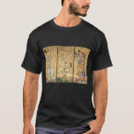 Gustav Klimt - Stoclet Frieze Livets träd T Shirt<br><div class="desc">Stoclet Frieze Triptych: Livets träd,  Fulfillment,  Expectation - Gustav Klimt,  Cardboard,  1909</div>