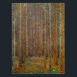 Gustav Klimt - Tannenwald Gräs Forest Anteckningsbok<br><div class="desc">Fir Forest/Tannenwald Gräs Forest - Gustav Klimt,  Oil on Canvas,  1902</div>