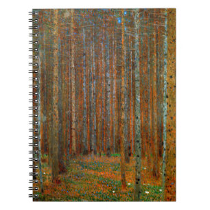 Gustav Klimt - Tannenwald Gräs Forest Anteckningsbok