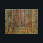 Gustav Klimt - Tannenwald Gräs Forest Fleecefilt<br><div class="desc">Fir Forest/Tannenwald Gräs Forest - Gustav Klimt,  Oil on Canvas,  1902</div>