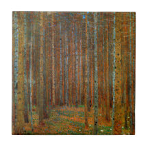 Gustav Klimt - Tannenwald Gräs Forest