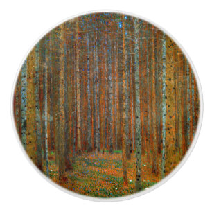 Gustav Klimt - Tannenwald Gräs Forest Knopp