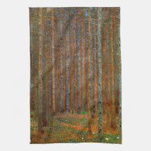 Gustav Klimt - Tannenwald Gräs Forest