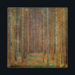 Gustav Klimt - Tannenwald Gräs Forest Magnet<br><div class="desc">Fir Forest/Tannenwald Gräs Forest - Gustav Klimt,  Oil on Canvas,  1902</div>
