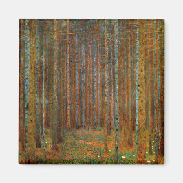 Gustav Klimt - Tannenwald Gräs Forest Magnet