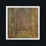 Gustav Klimt - Tannenwald Gräs Forest Pappersservett<br><div class="desc">Fir Forest/Tannenwald Gräs Forest - Gustav Klimt,  Oil on Canvas,  1902</div>