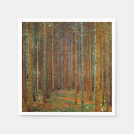Gustav Klimt - Tannenwald Gräs Forest Pappersservett