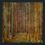 Gustav Klimt - Tannenwald Gräs Forest Poster<br><div class="desc">Fir Forest/Tannenwald Gräs Forest - Gustav Klimt,  Oil on Canvas,  1902</div>