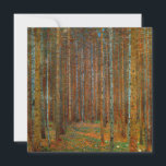 Gustav Klimt - Tannenwald Gräs Forest Tack Kort<br><div class="desc">Fir Forest/Tannenwald Gräs Forest - Gustav Klimt,  Oil on Canvas,  1902</div>