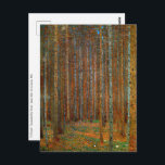 Gustav Klimt - Tannenwald Gräs Forest Vykort<br><div class="desc">Fir Forest/Tannenwald Gräs Forest - Gustav Klimt,  Oil on Canvas,  1902</div>