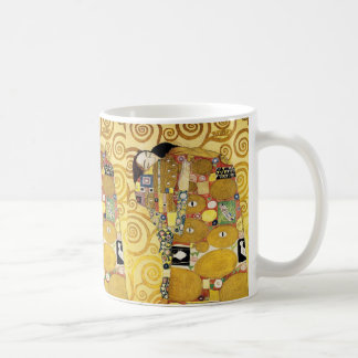 Gustav Klimt , “ The hug ” コーヒーマグカップ Kaffemugg