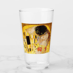 Gustav Klimt the Kiss Classic Painting Glaskopp