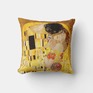 Gustav Klimt the Kiss Classic Painting Kudde