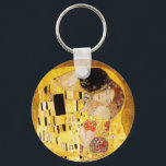 Gustav Klimt the Kiss Classic Painting Nyckelring<br><div class="desc">Gustav Klimt Kiss Gustav Klimt använde guld i sitt vackra arbete med kvinnor och dekorativa konst i art nouveau. Klimtmålningen kallades "The Kiss" och är det mest välkända art nouveau han någonsin målat upp. Gustav Klimt-målningen är av en kvinna och man i art nouveau i ett omfamnande. Färg är överväldigande...</div>