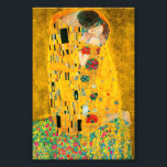 Gustav Klimt the Kiss Fototryck<br><div class="desc">Photo Print med Gustav Klimts oljemålning med guld löv Kiss (1908). En man och kvinna,  som bär briljant gyllene färg,  tar gärna till sig och kysser i ett fält av blommor. En underbar gåva till fläkt av Art nouveau och österrikisk konst.</div>