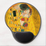 Gustav Klimt the Kiss Gel Musmatta<br><div class="desc">Gel Mouse Pad med Gustav Klimts oljemålning med guld löv Kiss (1908). En man och kvinna,  som bär briljant gyllene färg,  tar gärna till sig och kysser i ett fält av blommor. En underbar gåva till fläkt av Art nouveau och österrikisk konst.</div>