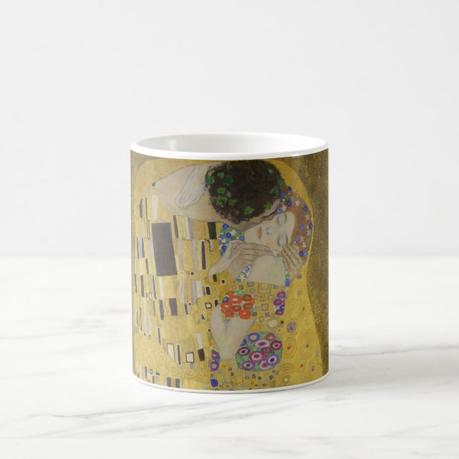 Gustav Klimt the Kiss Kaffemugg (Center)