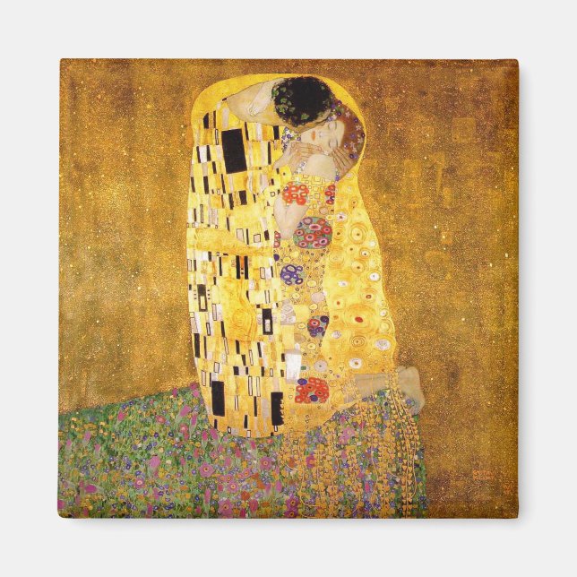 Gustav Klimt the Kiss Magnet (Framsidan)