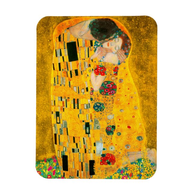 Gustav Klimt the Kiss Magnet (Vertikal)