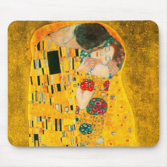 Gustav Klimt the Kiss Musmatta (Framsidan)