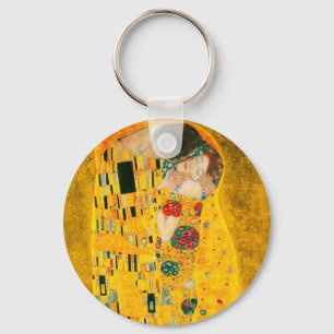 Gustav Klimt the Kiss Nyckelring