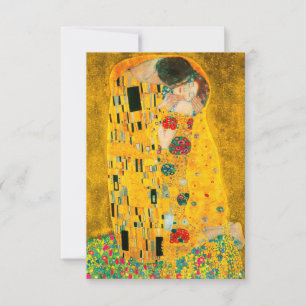 Gustav Klimt the Kiss OSA Kort