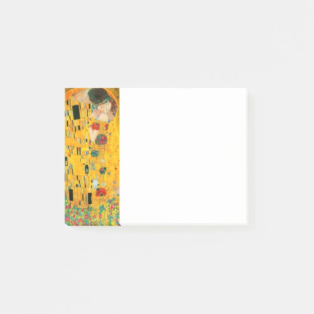 Gustav Klimt the Kiss Post-it Block (Framsida)