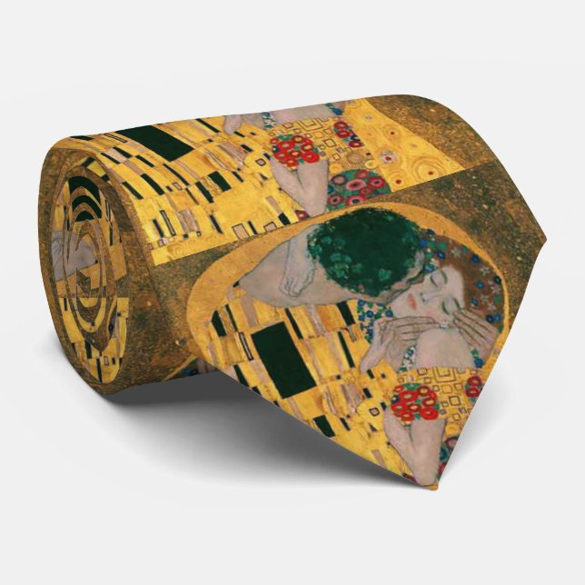 Gustav Klimt , "The Kiss" Slips (Rullad)